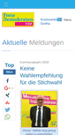 Mobile Screenshot of fdp-gotha.de